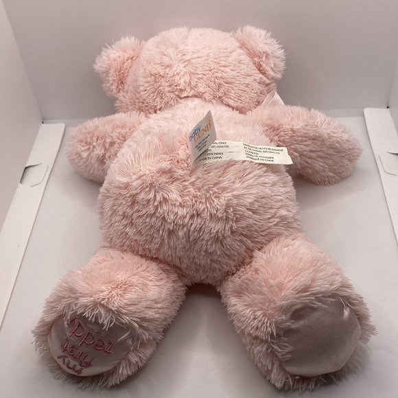 Baby Gund My First Teddy Bear Pink Plush Stuffed Animal Toy Ribbon Bow 1… - Picture 4 of 7